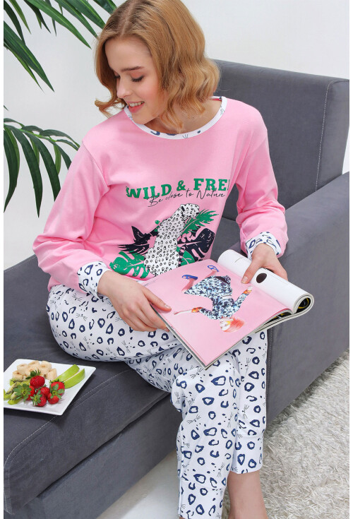 10309 Desenli Pijama Takımı