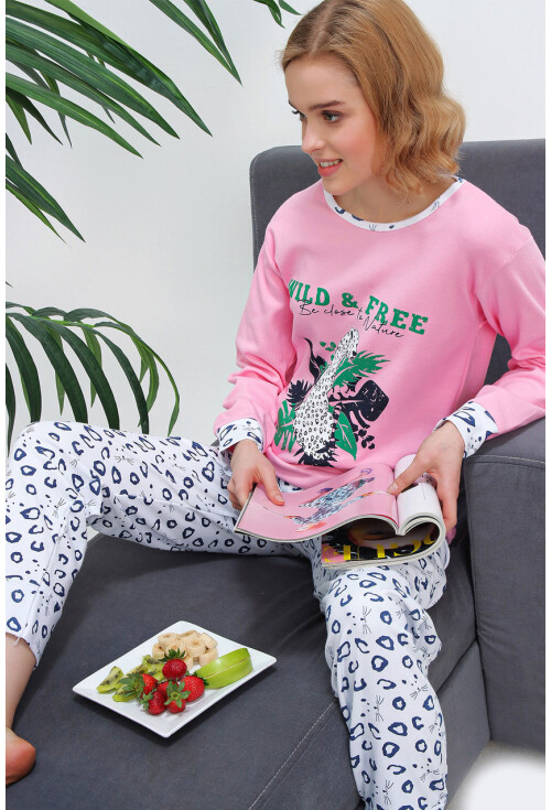 10309 Desenli Pijama Takımı