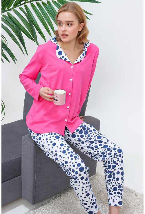 10309 Desenli Pijama Takımı