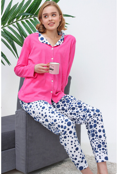 10309 Desenli Pijama Takımı