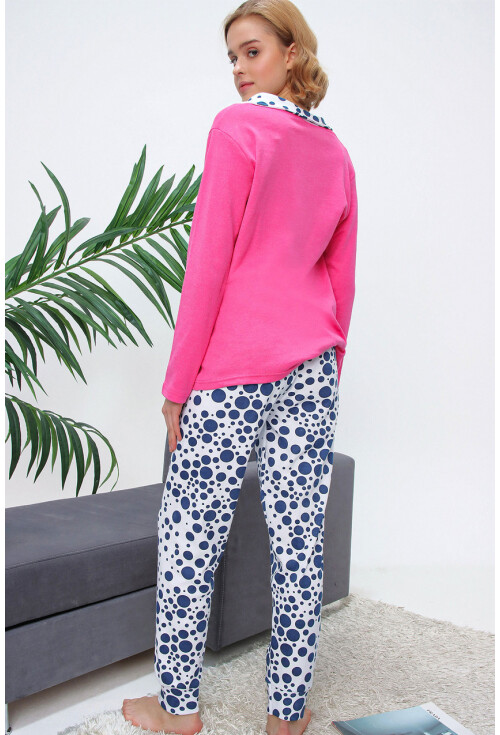 10309 Desenli Pijama Takımı