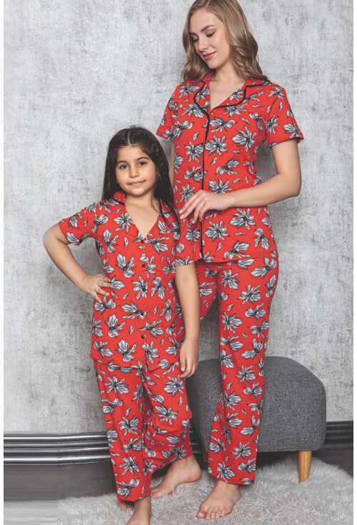 10310 Anne Kız Pijama Takımı
