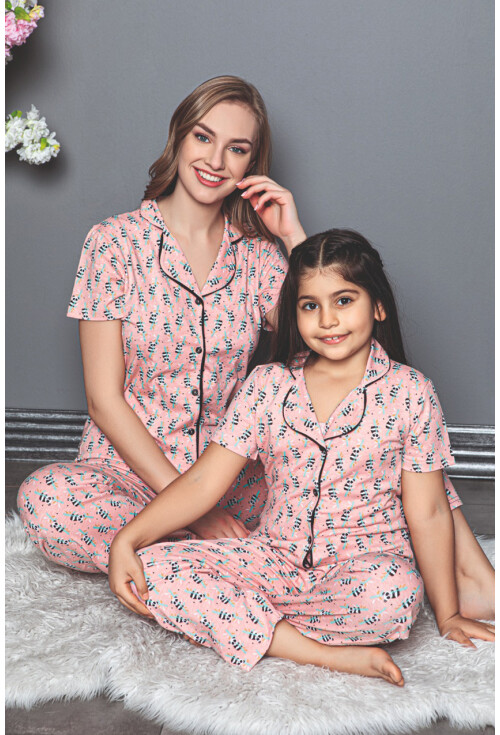 10310 Anne Kız Pijama Takımı
