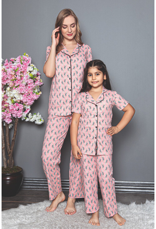 10310 Anne Kız Pijama Takımı