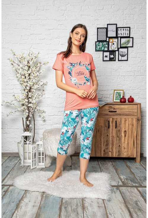10319 Kapri Pijama Takımı