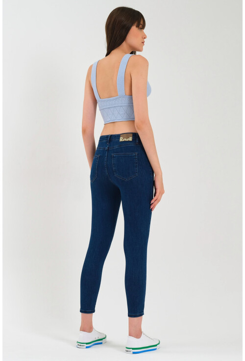 10410 Yüksek Bel Kot Pantolon