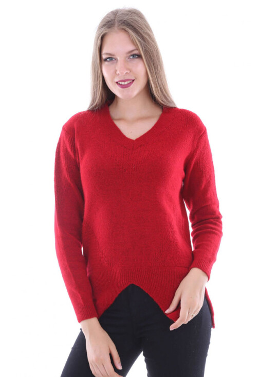 15286 V YAKA TRİKO KAZAK