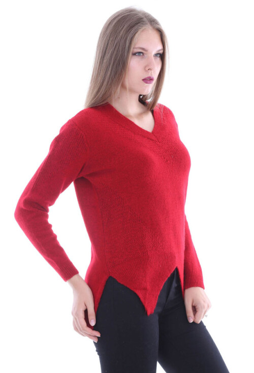 15286 V YAKA TRİKO KAZAK