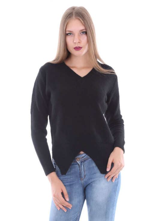 15286 V YAKA TRİKO KAZAK