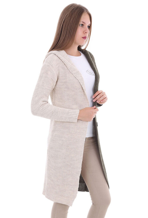 15294 İKİ RENK TRİKO HIRKA
