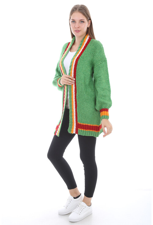 15303 FLORİNA ÇİZGİLİ TRİKO HIRKA