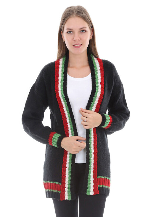 15303 FLORİNA ÇİZGİLİ TRİKO HIRKA