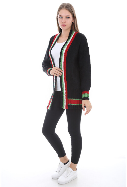 15303 FLORİNA ÇİZGİLİ TRİKO HIRKA