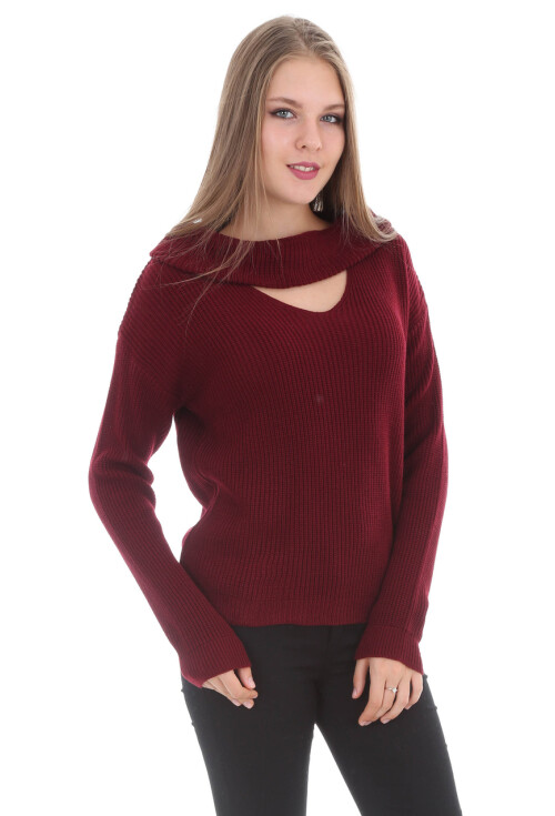 15329 V DEGAJE TRİKO KAZAK