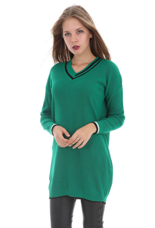15427 V YAKA TRİKO TUNİK