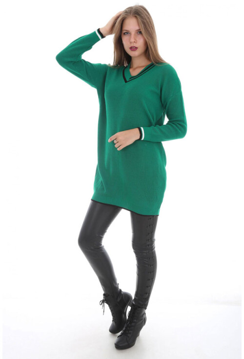 15427 V YAKA TRİKO TUNİK