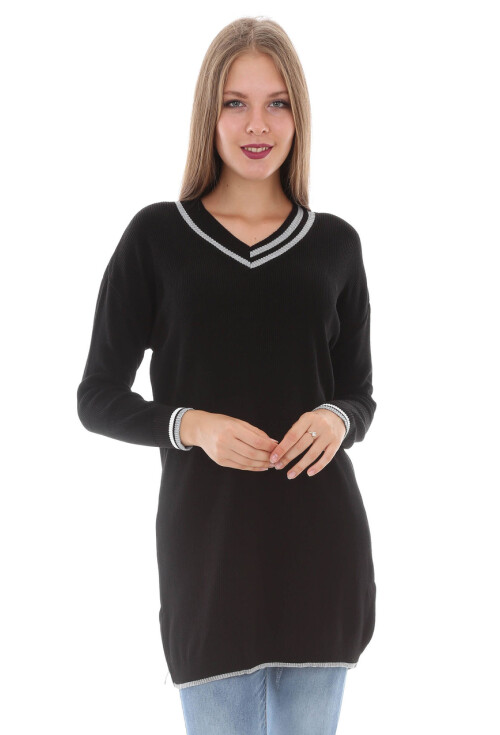 15427 V YAKA TRİKO TUNİK