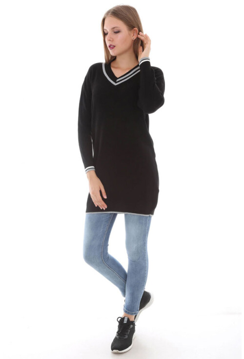 15427 V YAKA TRİKO TUNİK