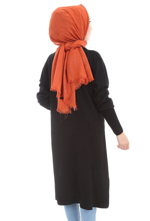15464 DESENLİ TRİKO TESETTÜR TUNİK