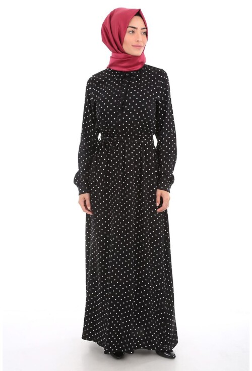 1549 DESENLİ TESETTÜR ELBİSE