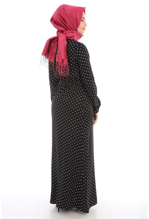 1549 DESENLİ TESETTÜR ELBİSE