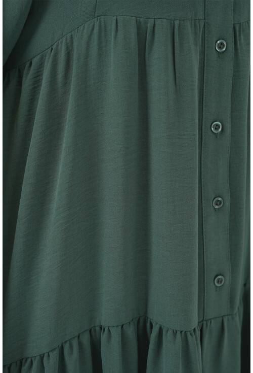 2527 Kadın Uzun Tesettür Elbise