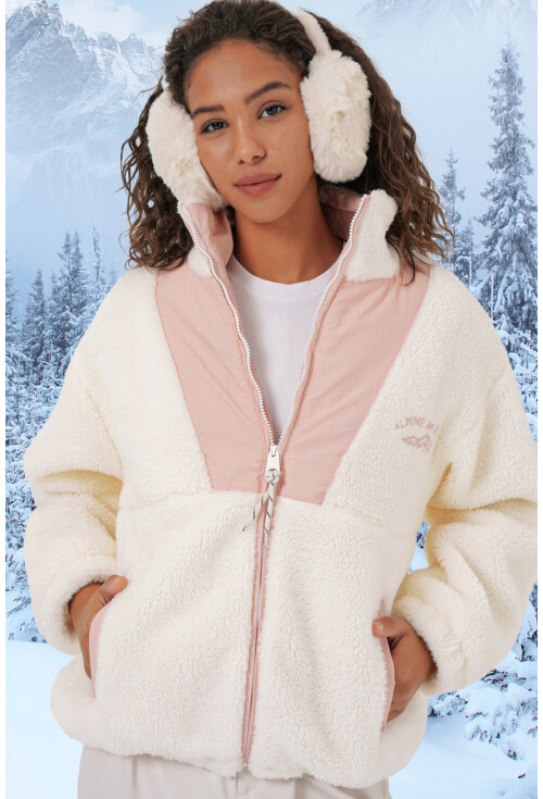 5194 Kadın Peluş Mont Ceket
