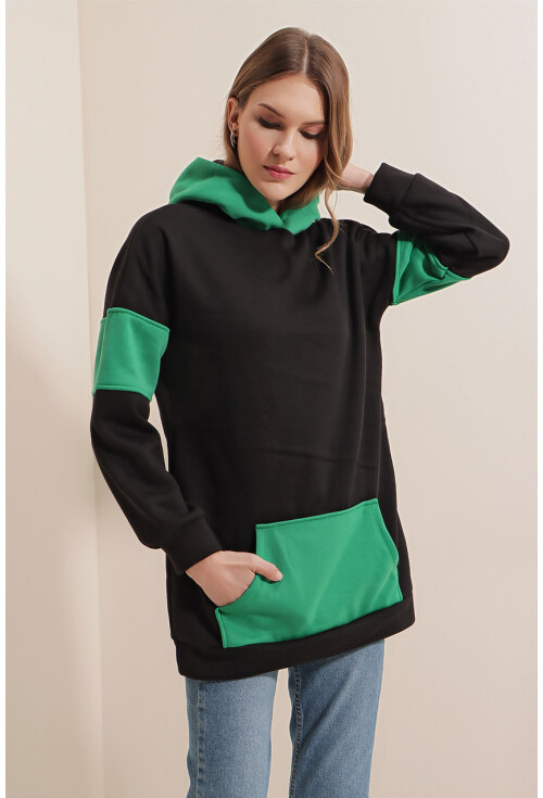 55410 Oversize  Sweat Elbise