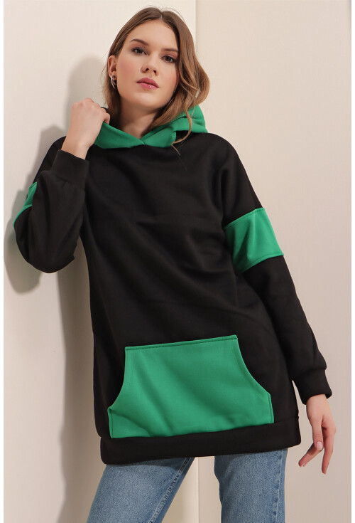 55410 Oversize  Sweat Elbise