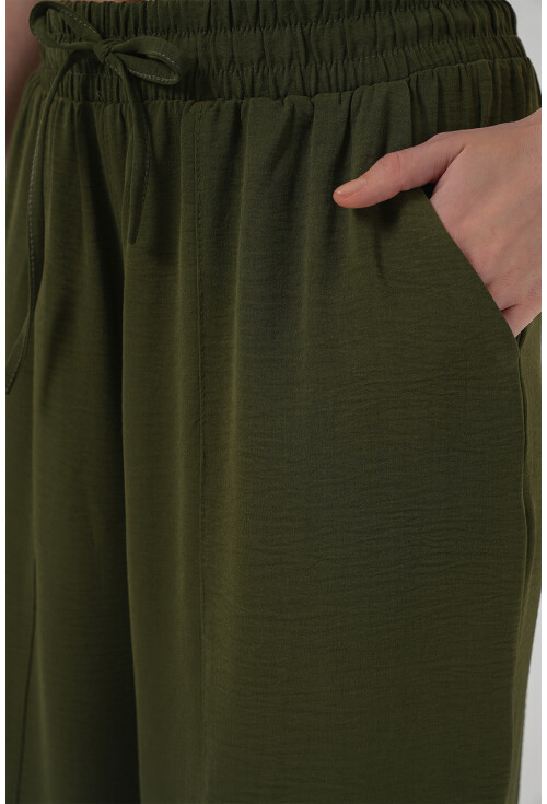 6591 Dokuma Şalvar Pantolon