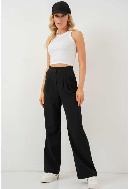 6638 Yüksek Bel Palazzo Pantolon