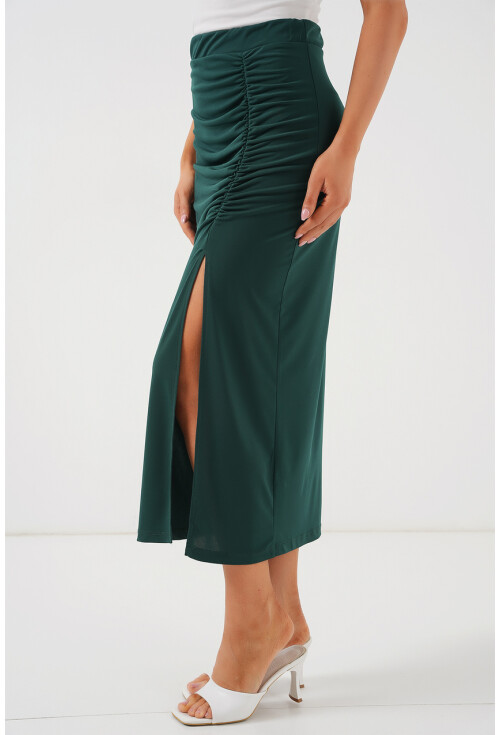 8033 Sandy Yırtmaçlı Etek