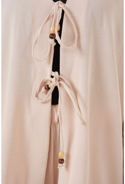 Kadın Ayrobin Kimono Pantolon İkili Takım 6739