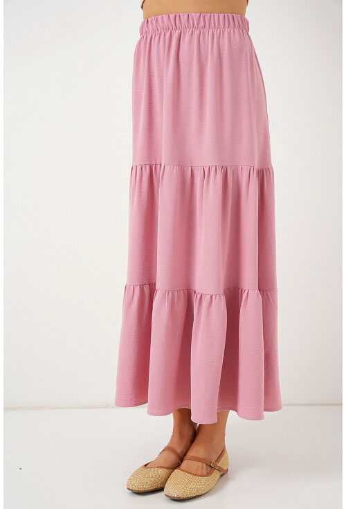 Kadın Ayrobin Uzun Etek 8048