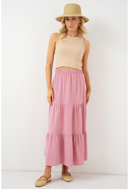 Kadın Ayrobin Uzun Etek 8048