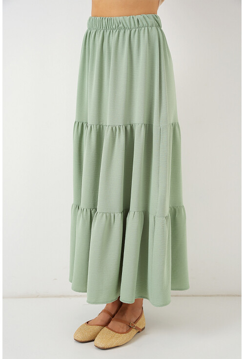 Kadın Ayrobin Uzun Etek 8048