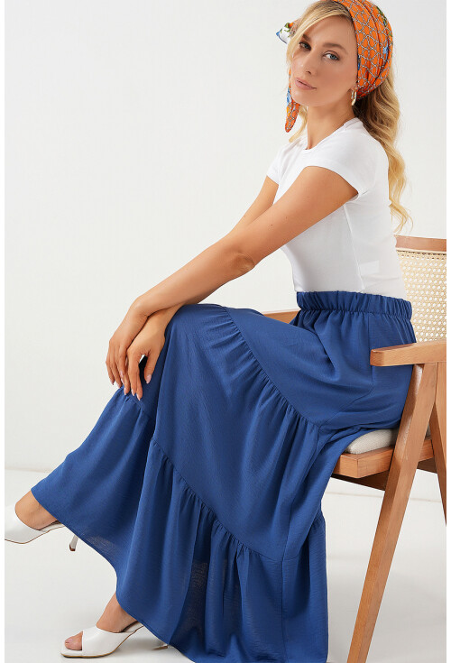 Kadın Ayrobin Uzun Etek 8048