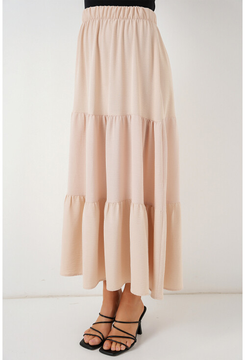 Kadın Ayrobin Uzun Etek 8048