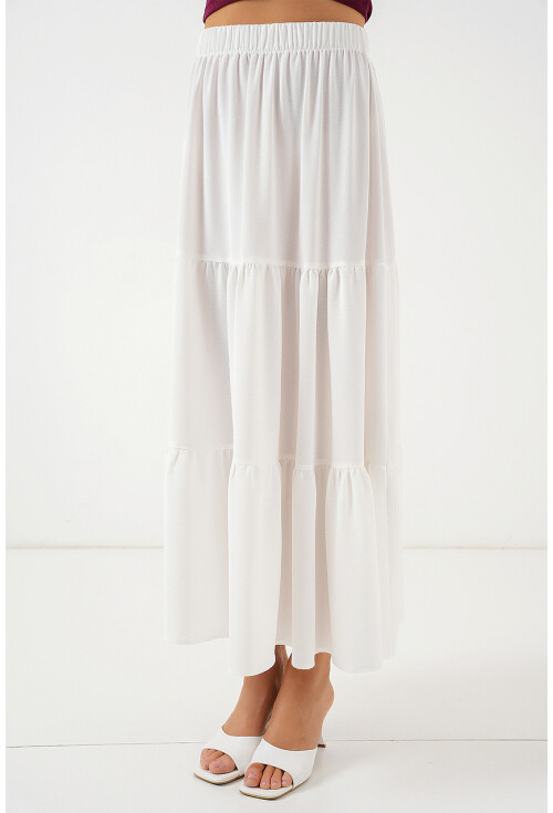 Kadın Ayrobin Uzun Etek 8048