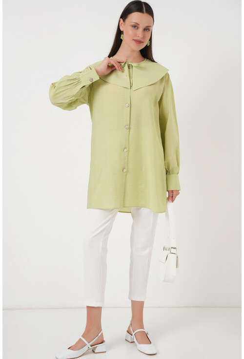 Kadın Bebe Yaka Uzun Tunik 5967