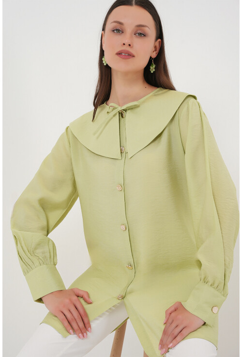 Kadın Bebe Yaka Uzun Tunik 5967