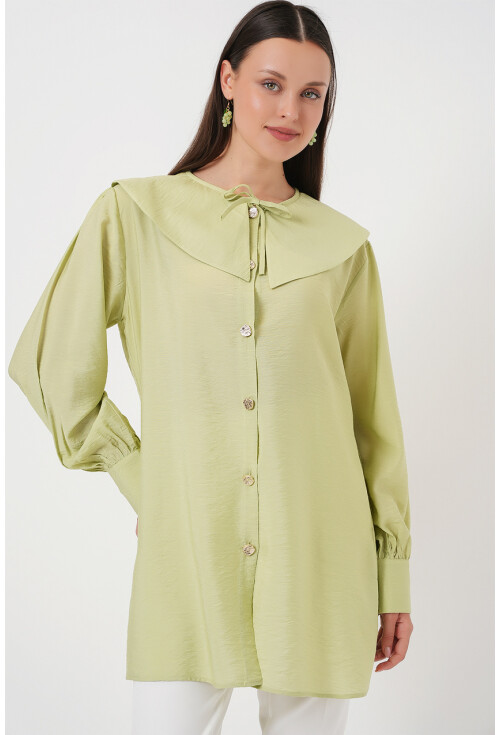 Kadın Bebe Yaka Uzun Tunik 5967
