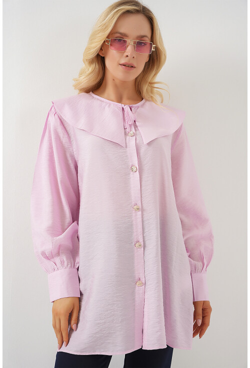 Kadın Bebe Yaka Uzun Tunik 5967