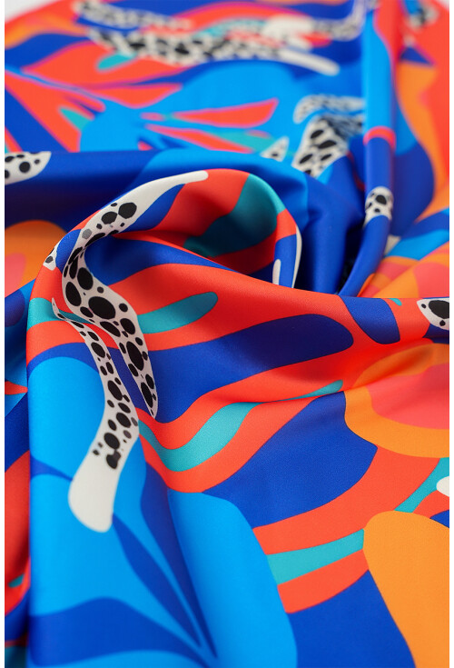 Kadın Desenli Bandana Fular 010187