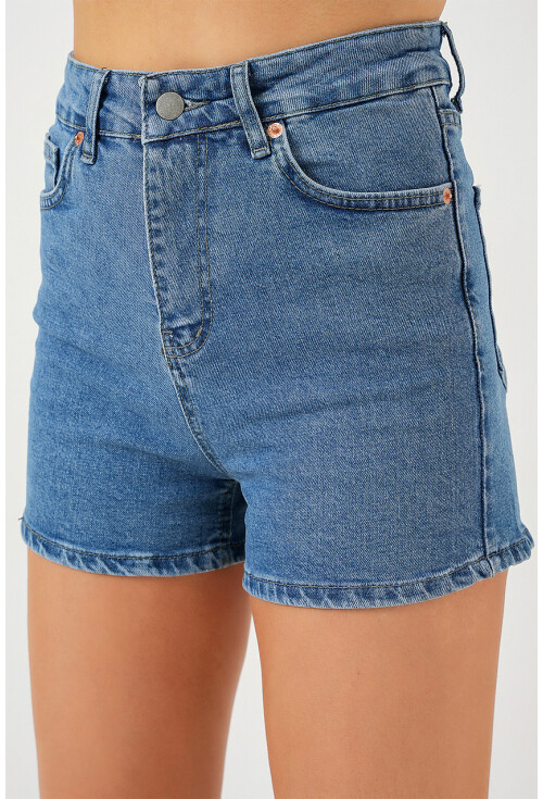 Kadın Kısa Kot Şort 5339