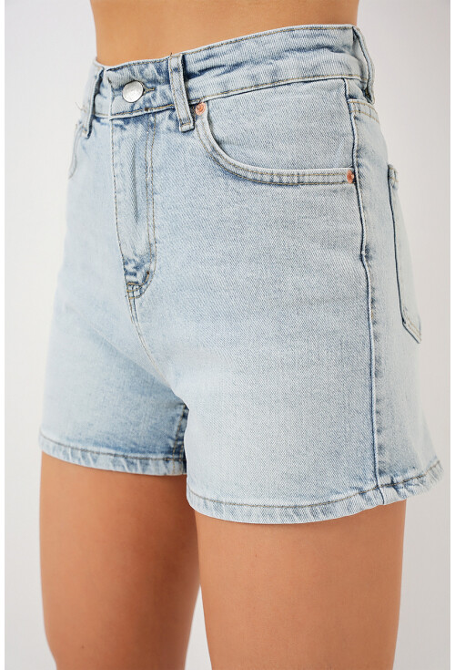 Kadın Kısa Kot Şort 5339