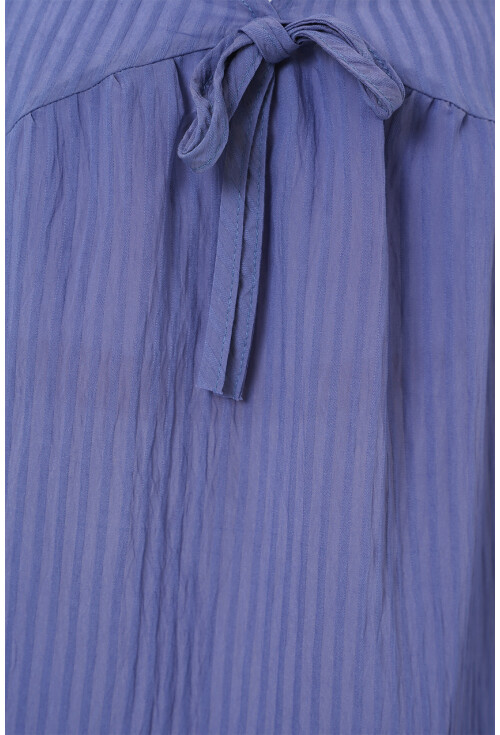 Kadın Önü Bağcıklı Uzun Kol Bluz 946