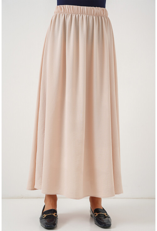 Kadın Uzun Ayrobin Etek 8050