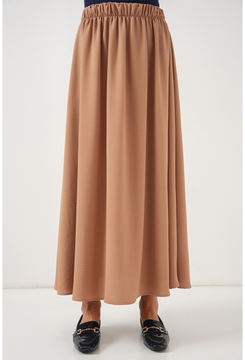 Kadın Uzun Ayrobin Etek 8050