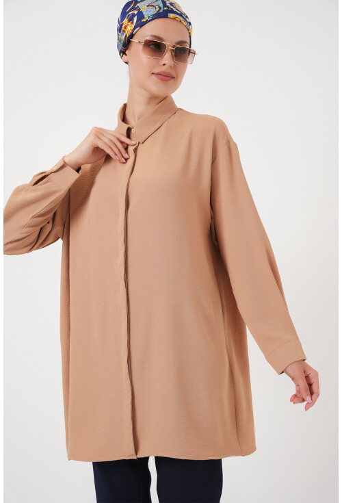 Kadın Uzun Gömlek Tunik 5945